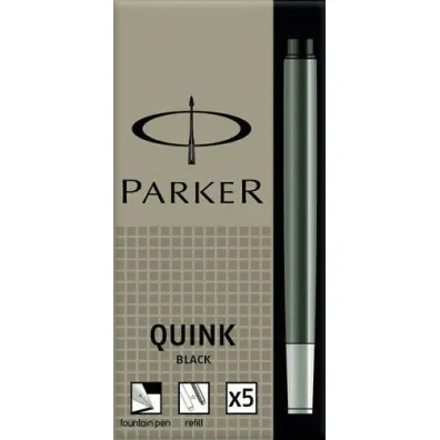 Parker Naboje do pi�ra czarne 5 szt.