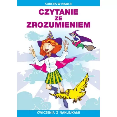 Czytanie ze zrozumieniem. �wiczenia z naklejkami - Beata Guzowska