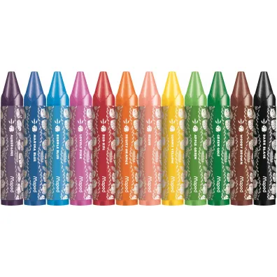 Maped Kredki Jumbo Jungle Fever �wiecowe 12 szt