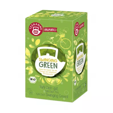 Teekanne Organiczna Herbatka Zielona Swinging Green 20 x 1,75 g Bio