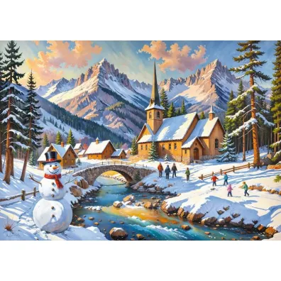 Puzzle 1000 el. Winter Wonderland 31278 CherryPazzi