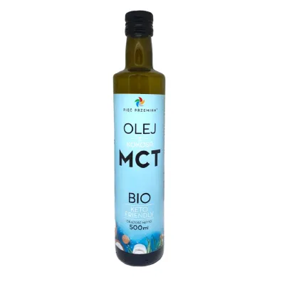 Pi�� Przemian Olej kokosowy MCT keto bezglutenowy 500 ml Bio