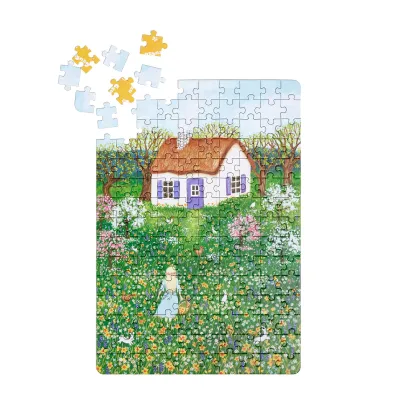 Puzzle Puzzlove CzuCzu 4x150 el. Czas na kwiaty Bright Junior Media