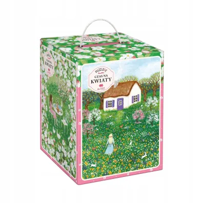 Puzzle Puzzlove CzuCzu 4x150 el. Czas na kwiaty Bright Junior Media