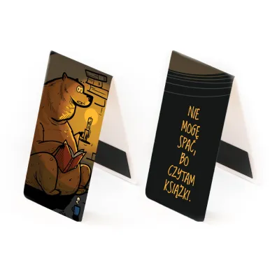 Molom Zak�adka magnetyczna. Nie mog� spa�, bo czytam ksi��ki
