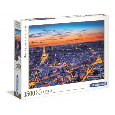 Puzzle 1500 el. High Quality Collection. Widok na Pary Clementoni