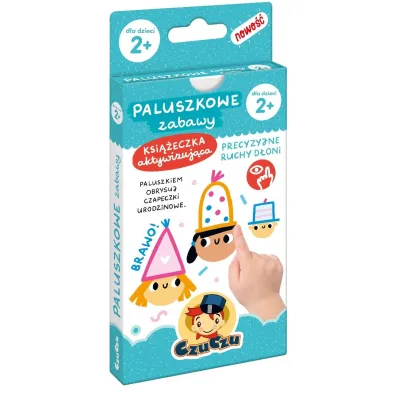 Paluszkowe zabawy CzuCzu. Ksi��eczka aktywizuj�ca 2+