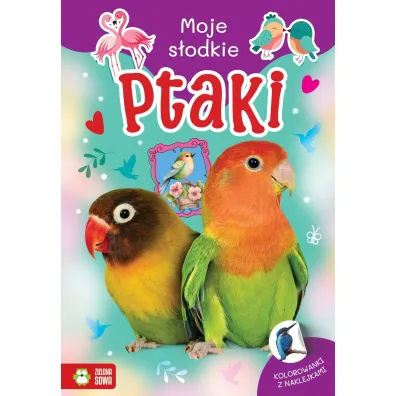 MALOWANKA A4 SLODKIE ZWIERZAKI PTAKI NAKL ZS - Monika  Pakulska