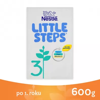 Nestle Little Steps 3 Produkt na bazie mleka dla dzieci po 1. roku 600 g