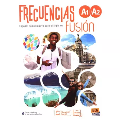 Frecuencias fusion A1+A2. Podr�cznik - Paula Cerdeira, Carlos Oliva, Jesus Esteban, Marina Garcia, Esther Beltran