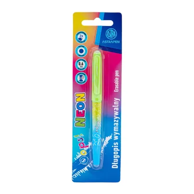 D�ugopis wymazywalny 0,6 mm ASTRAPEN Oops! Neon