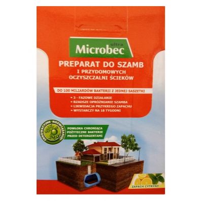 Microbec Preparat do szamb i przydomowych oczyszczalni cytrynowy 450 g