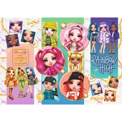 Puzzle 200 el. Przyja�� Rainbow High Trefl