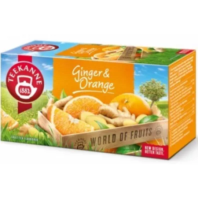 Teekanne Herbata Owocowa Pomaracza i Imbir Ginger Orange 20 x 2,25 g