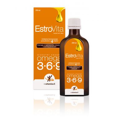 Estrovita Classic Kwasy Omega 3-6-9 Suplement diety 250 ml