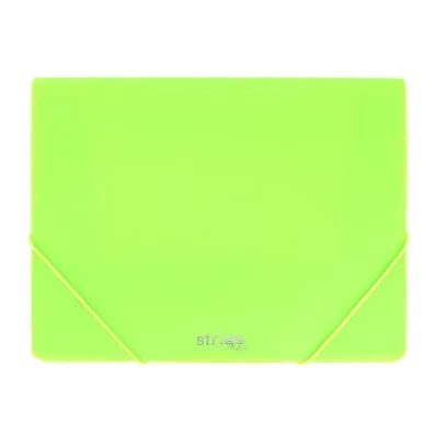 Strigo Teczka z gumk� A4 PP neon zielona