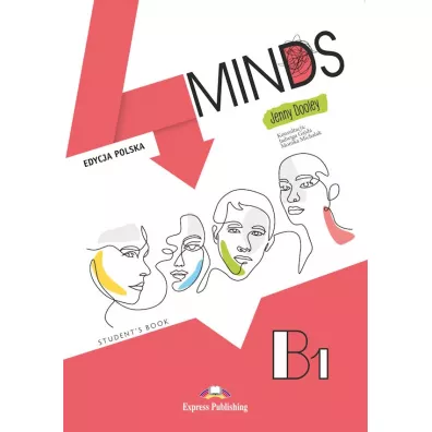 4 Minds B1. Podr�cznik papierowy + DigiBook (kod) - Jenny Dooley
