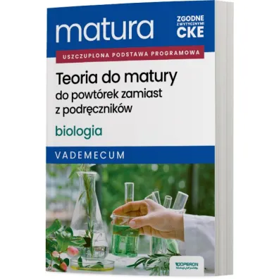 Matura 2026. Biologia. Teoria do matury. Vademecum. Zakres rozszerzony - Beata Jakubik, Renata Szyma�ska