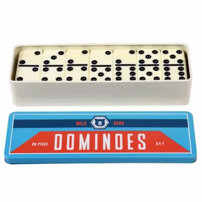 Gra domino w metalowym pudeku, Dziki Niedwied Rex London