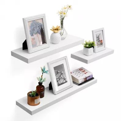 Songmics Pywajca pka cienna biaa 40 cm