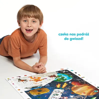 Puzzle obserwacyjne 60 el. Kosmos Bright Junior Media