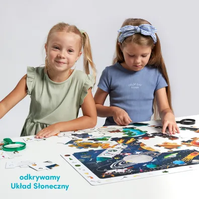 Puzzle obserwacyjne 60 el. Kosmos Bright Junior Media