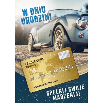 Armin Style KARNET URODZINY B6 Z KOP AS GIFT M-186 FOL