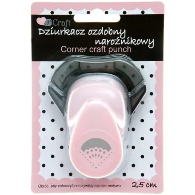 Dalprint Dziurkacz ozdobny naro�nikowy 2,5cm szyfon