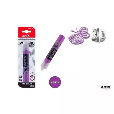 Artix Farba strukturalna 3D fioletowy 30ml