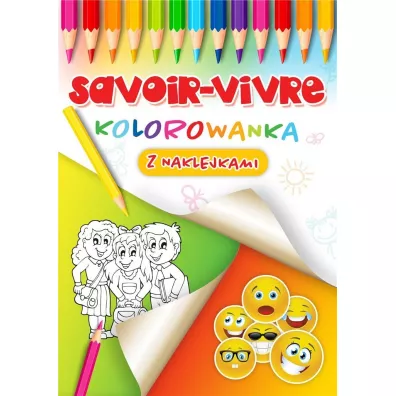 Savoir-vivre kolorowanka