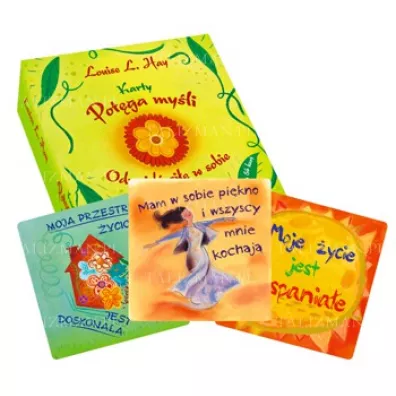 Karty Pot�ga my�li - Louise L. Hay