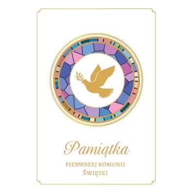 PAMIATKA KOMUNII 170X240 GOLAB ZS