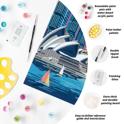 Ravensburger Malowanie po numerach CreArt - Sydney 24x30cm