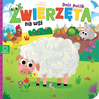 Zwierz�ta na wsi. Du�e puzzle - Bogus�aw Michalec