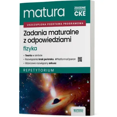 Pakiet Matura 2026. Fizyka. Zakres rozszerzony: Teoria do matury. Vademecum, Zadania maturalne z odpowiedziami. Repetytorium, Arkusze maturalne z rozwi�zaniami krok po kroku