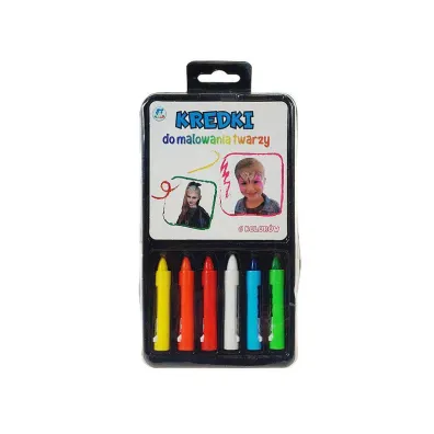 Adar Kredki do malowania twarzy 6 kolor�w