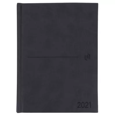 Oxford Kalendarz ksi��kowy 2021 15x21 DTP Modern czarny