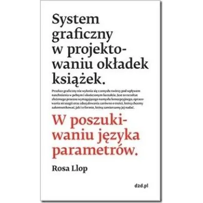 System graficzny w projektowaniu ok�adek ksi��ek - Rosa  Llop