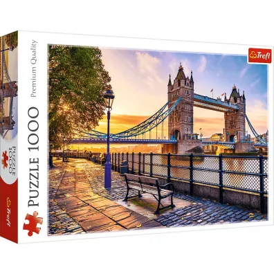 Puzzle 1000 el. Tower Bridge, Londyn Trefl