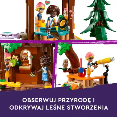 LEGO FRIENDS Domek na drzewie na obozie kempingowym 42631