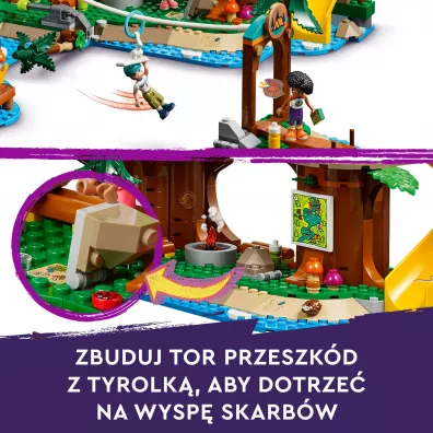 LEGO FRIENDS Domek na drzewie na obozie kempingowym 42631