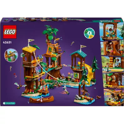 LEGO FRIENDS Domek na drzewie na obozie kempingowym 42631