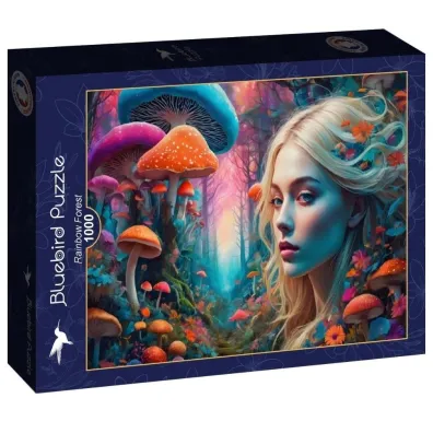 Puzzle 1000 el. T�czowy las Alipson