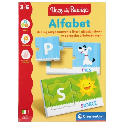 Alfabet Gra edukacyjna 3-5l CLEMENTONI 50415  CLM