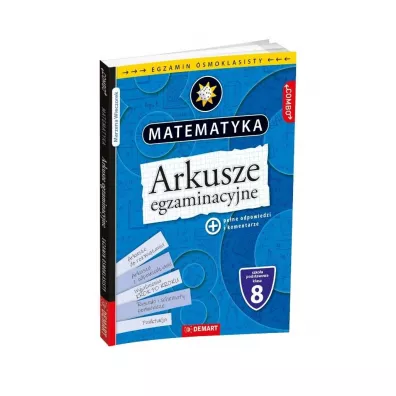 Arkusze egzaminacyjne z matematyki dla 8-klasisty - Marzena Wieczorek