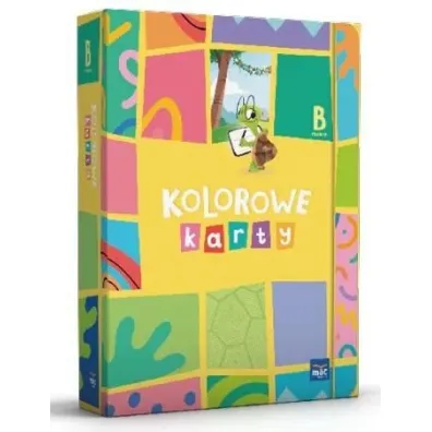 Kolorowe karty. Poziom B. Pi�ciolatek
