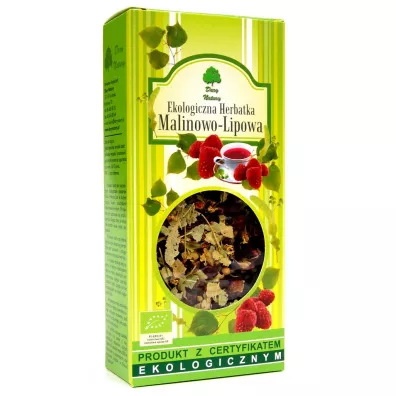 Dary Natury Herbatka lipowo-malinowa 80 g Bio
