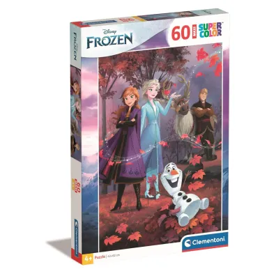 Puzzle 60 el. Maxi SuperColor. Disney Frozen 2 Clementoni