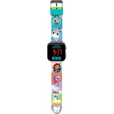 Zegarek cyfrowy LED Koci Domek Gabi KIDS EUROSWAN