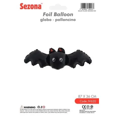 Balon Halloween Nietoperz 87x36cm